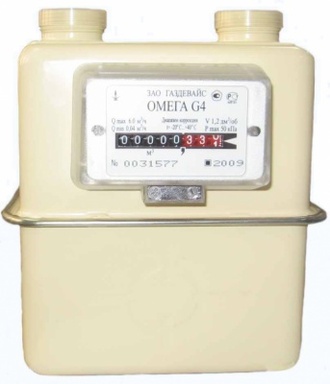 Счетчик газа Омега G4 (термокорректор) (есть аналог)